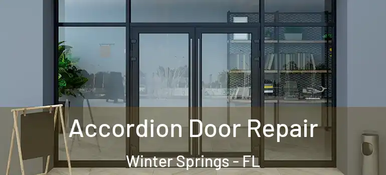 Accordion Door Repair Winter Springs - FL