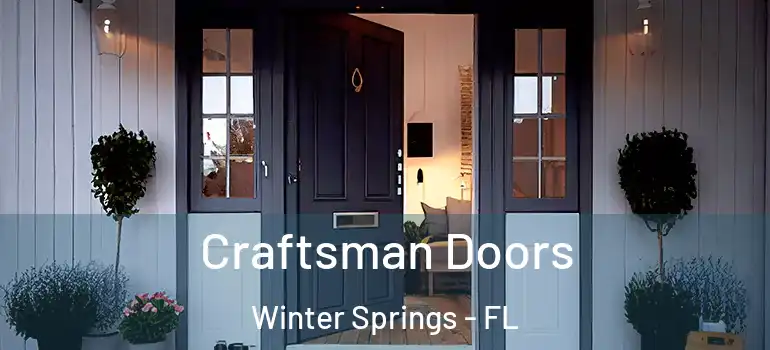 Craftsman Doors Winter Springs - FL
