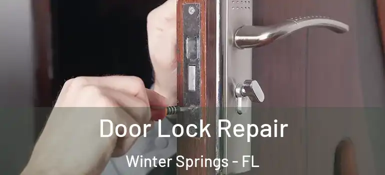 Door Lock Repair Winter Springs - FL