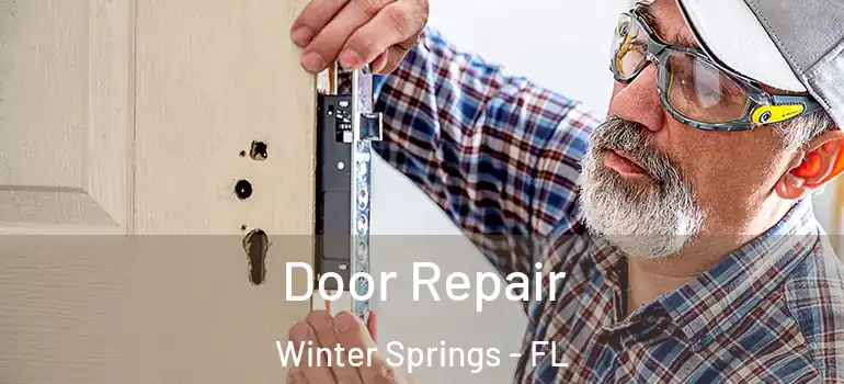Door Repair Winter Springs - FL