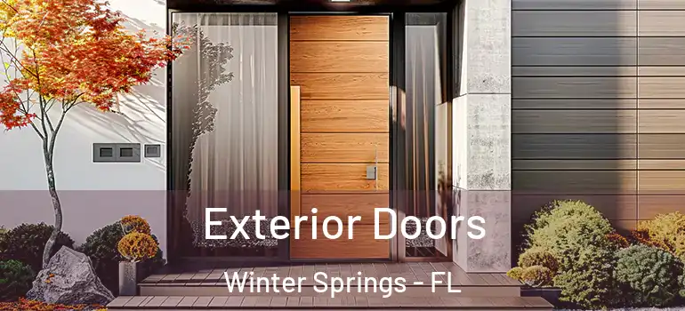 Exterior Doors Winter Springs - FL