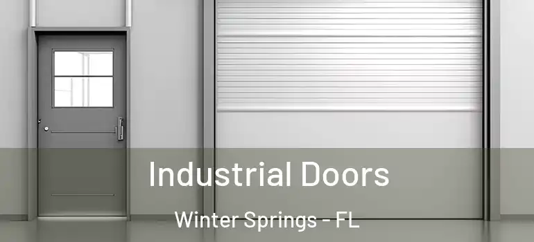 Industrial Doors Winter Springs - FL