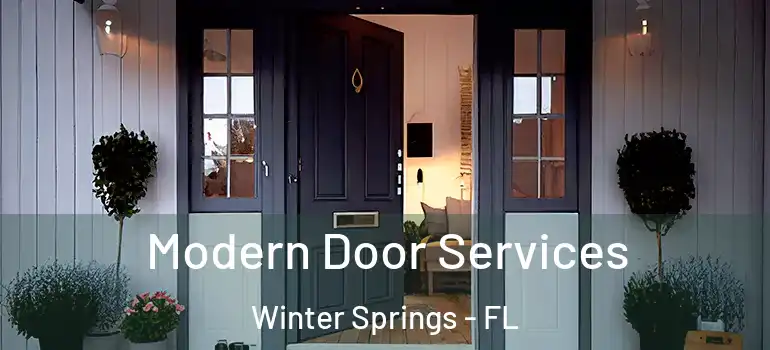 Modern Door Services Winter Springs - FL