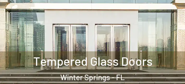 Tempered Glass Doors Winter Springs - FL