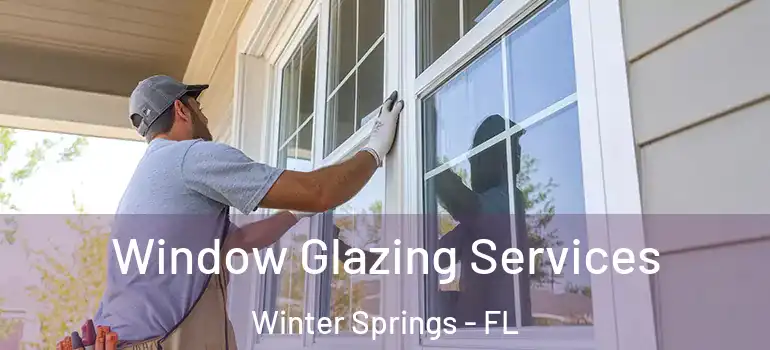 Window Glazing Services Winter Springs - FL
