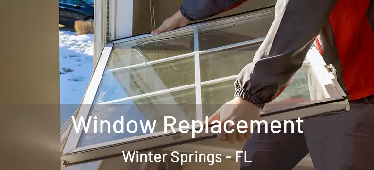 Window Replacement Winter Springs - FL